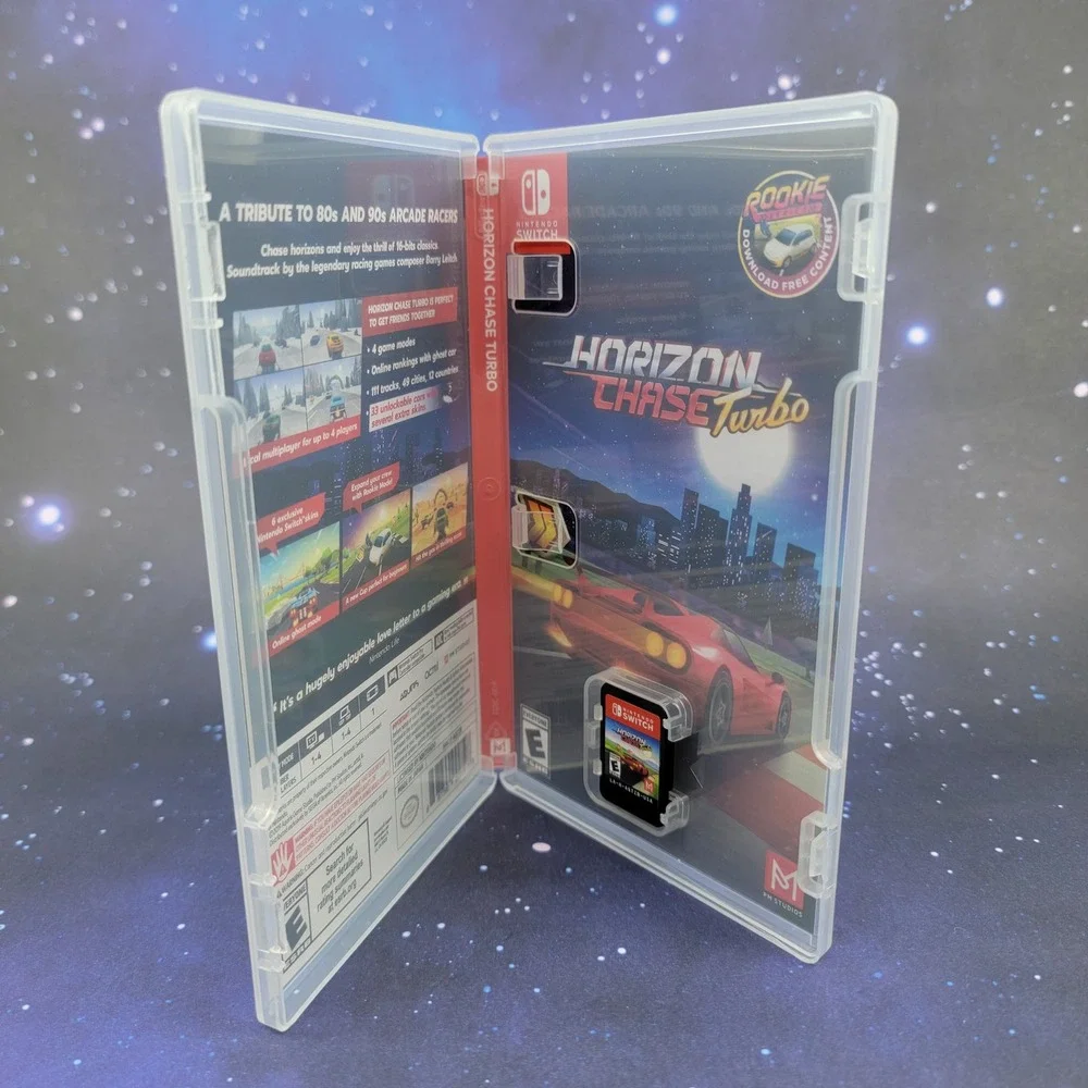 Horizon Chase Turbo Nintendo Switch Racing Video Game CIB Complete in Case